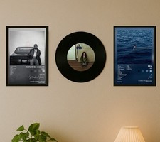 Set Due Quadri E Un Vinile Sza